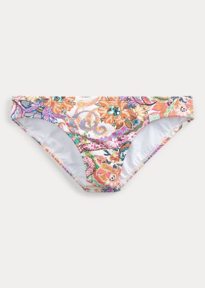 Fondo de Bikini Ralph Lauren Mujer Multicolor - Paisley Hipster - JHUMN3074